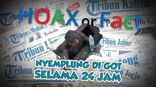 Hoax or Fact: Sembunyi di Parit 24 Jam karena Takut Ditilang Polisi