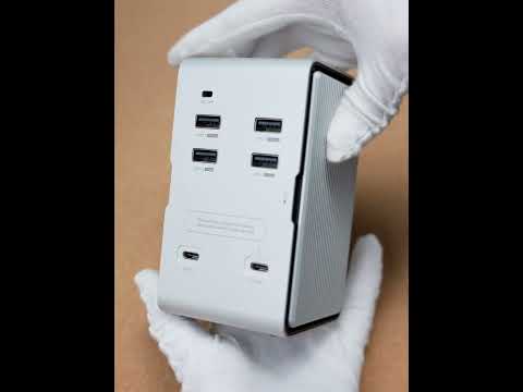 Dock Station Hagibis U100Pro - Kết Nối USB-C, Hỗ Trợ 8K, Sạc PD 100W