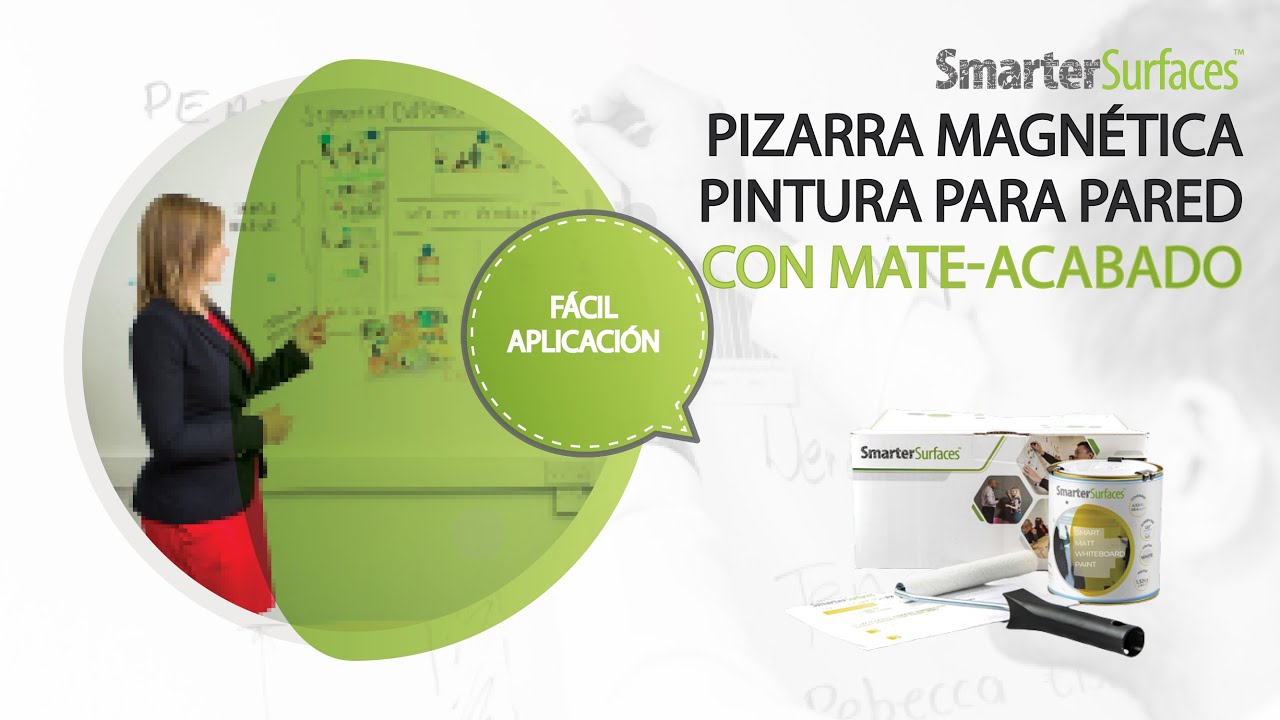 Nueva pintura para pizarra magnética con acabado mate | Tutorial de bricolaje