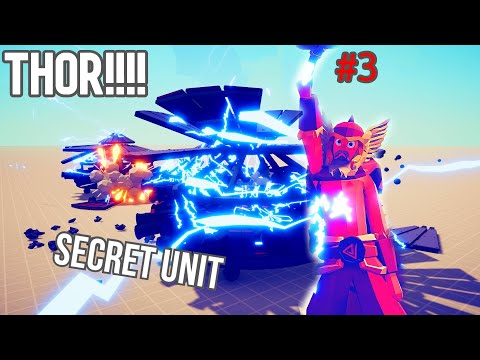TABS - NEW UNIT THOR vs every unit #3 - Tabs Mods