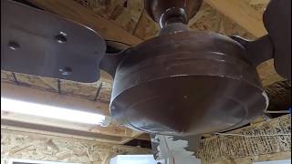 Early 56 Banvil/Envirofan Industrial Ceiling Fan Startup