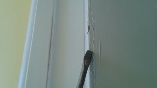 How to stop paint sticking on doors and frames