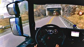 POV Driving in Norway Scania S560 - Road 120. Moss 🇳🇴