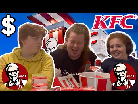 Last to STOP Eating KFC Wins £100 - Challenge