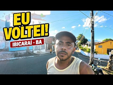“EU VOLTEI! com tudo, Ibicaraí, na Bahia 16 de abril de 2026"