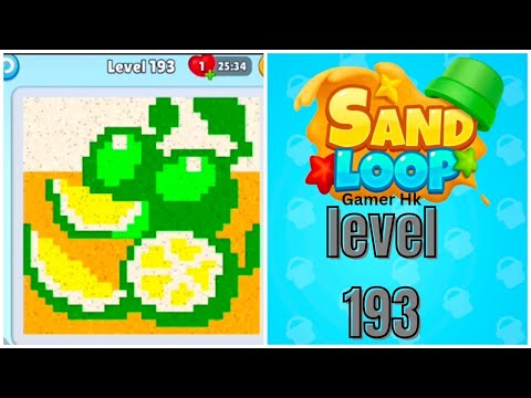 Sand Loop Level 193 Walkthrough
