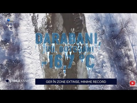 Stirile Kanal D - Ger in zone extinse! Minime record! | Editie de seara