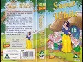 Dream Town Snow White 1999 UK VHS
