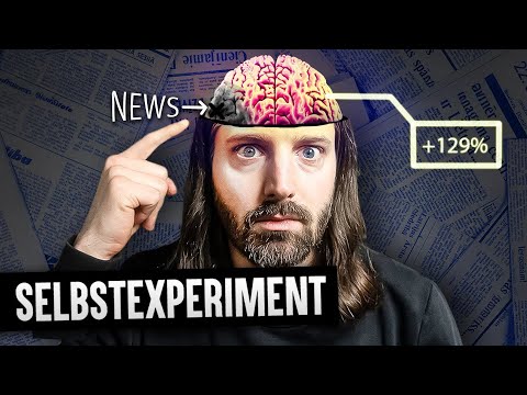 Das passiert mit deinem Gehirn, ohne schlechte Nachrichten! 📡 Selbstexperiment