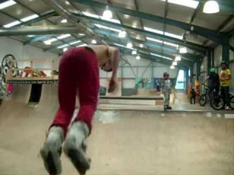blading mini ramp