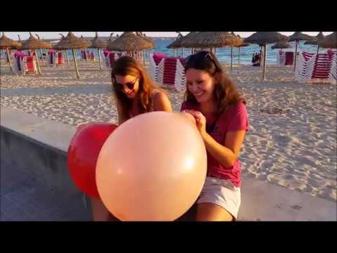 07 blow to pop race (2xb2p) - Malle balloon popping