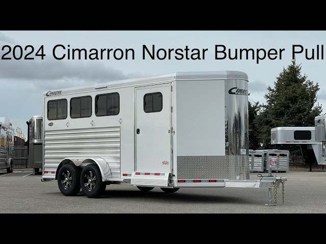 Preview image of 2024 Cimarron Norstar 3 Horse Bumper Pull Ready To Go Package youtube video
