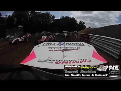 Bernd Stubbe Onboard | Semi-Final | FIA Autocross EC Saint George de Montaigu (F) 2019