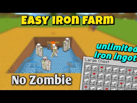 Ultimate Minecraft Iron Farm - OP Iron Farm Strategy Revealed!