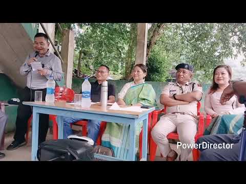 Pi Prova Chakma MLA leh Police Dept. Speed Boat inhlanna