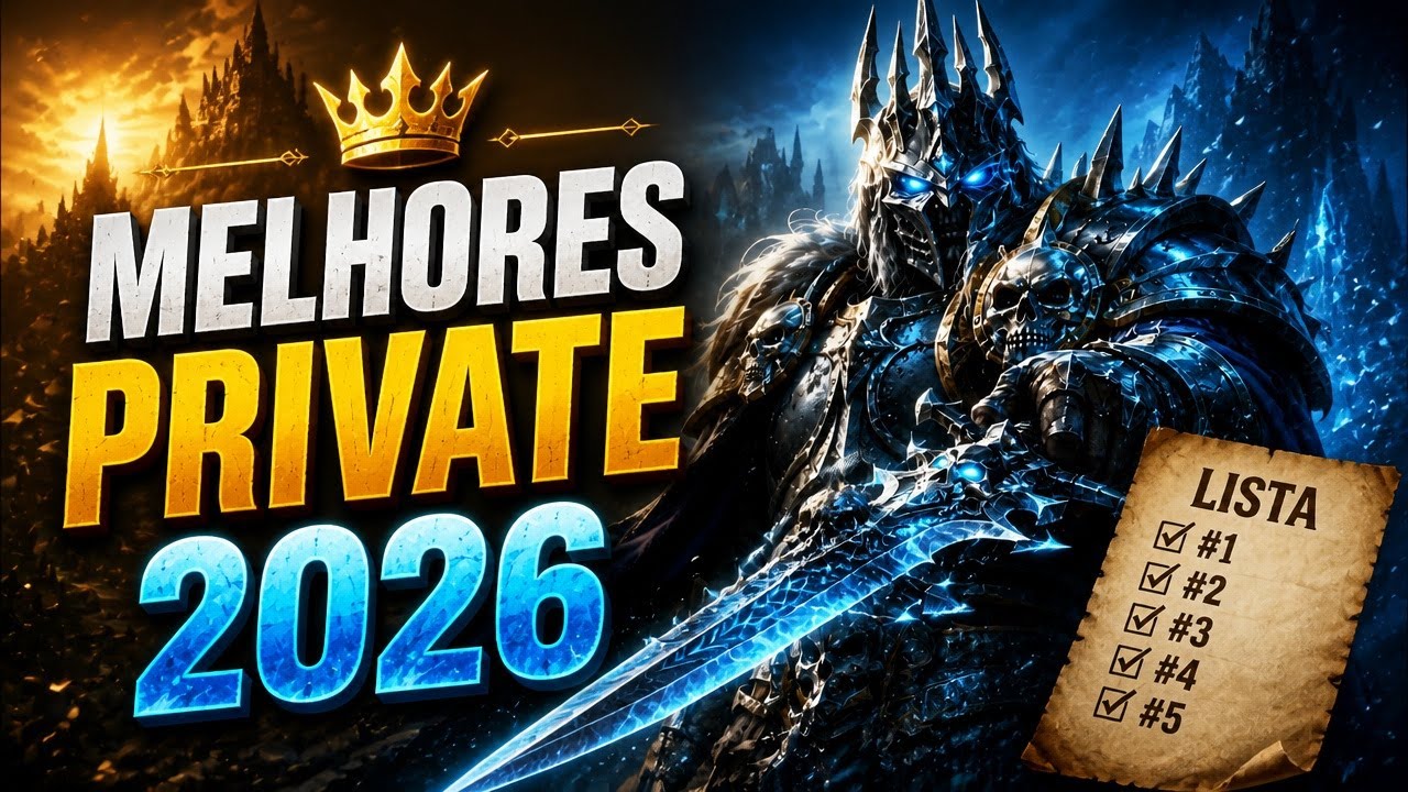 Quais são os melhores servidores privados para jogar World of Warcraft no Brasil