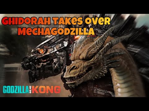 King Ghidorah takes over Mechagodzilla 4K HD