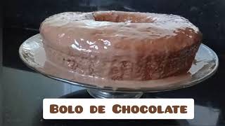 Bolo de chocolate fofinho