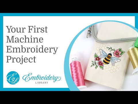 Your First Machine Embroidery Project