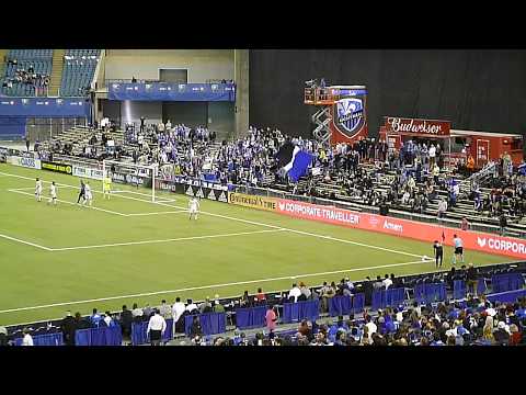 Romell Quioto of the Montreal Impact scores vs. the New England Revolution 2/29/20