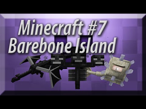 Minecraft Barebone Island w/ NERDIAQ Ep.7 - A Lucky Nether Spawn