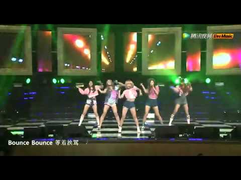 150329 밍스 (MINX) - Action @ 중국 위성방송 텐센트 라이브 뮤직