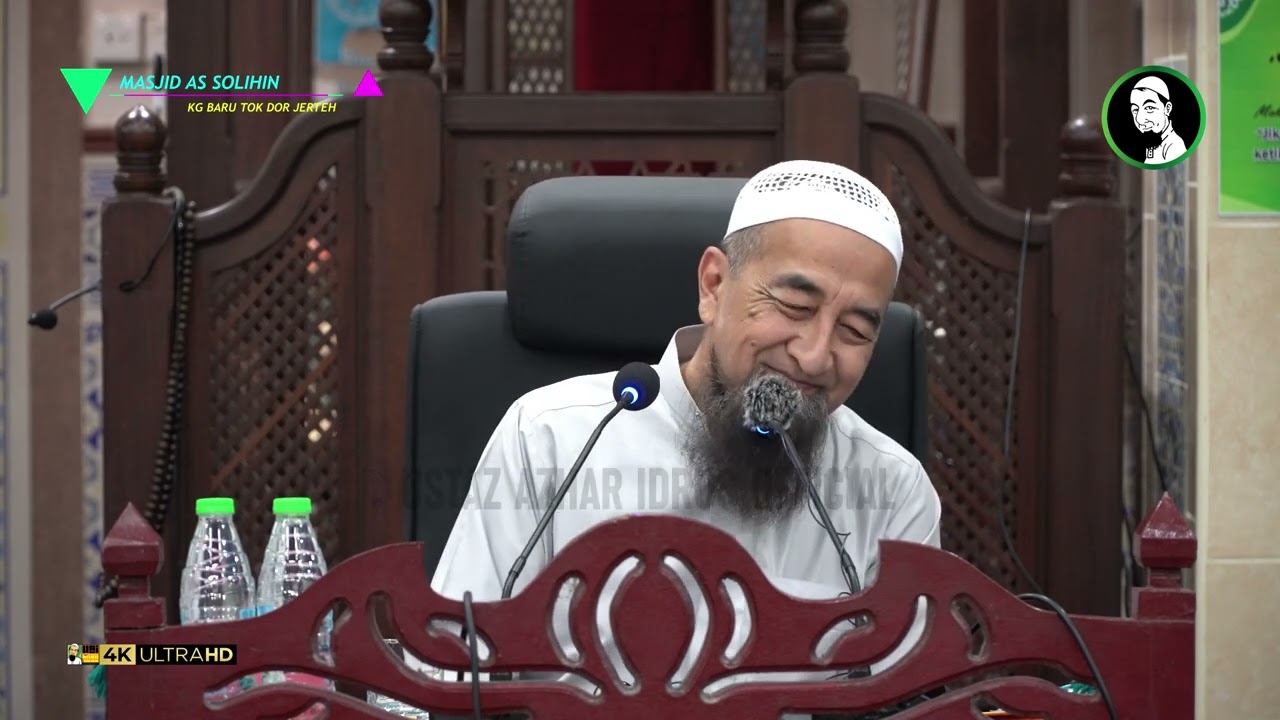 🟡 Koleksi Kuliah Ustaz Azhar Idrus | Masjid As Solihin Kg Baru Tok Dor Jerteh Terengganu | 4K