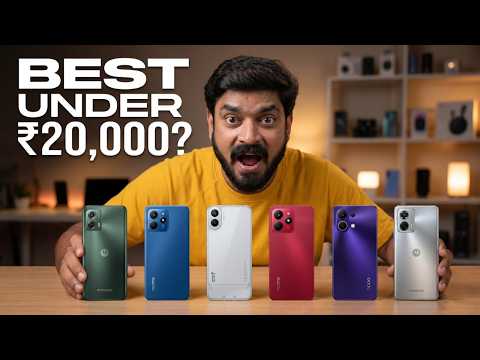 Top 5 BEST Phones Under ₹20,000 in India (June 2026) ⚡