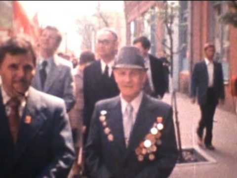 Демонстрация 1 мая 1980 съемка ПРИСЕЛКОВ А С