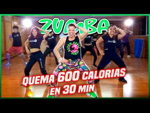 ZUMBA Fitness BAILE ejercicio para ADELGAZAR en CASA 🔥 CLASE COMPLETA 2026