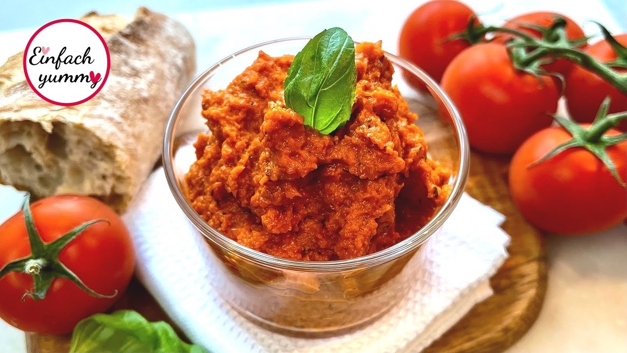 Brotaufstrich mediterraner Art - Einfache Rezepte Brotaufstrich mediterraner Art - Einfache Rezepte