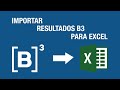 B3 Para Excel