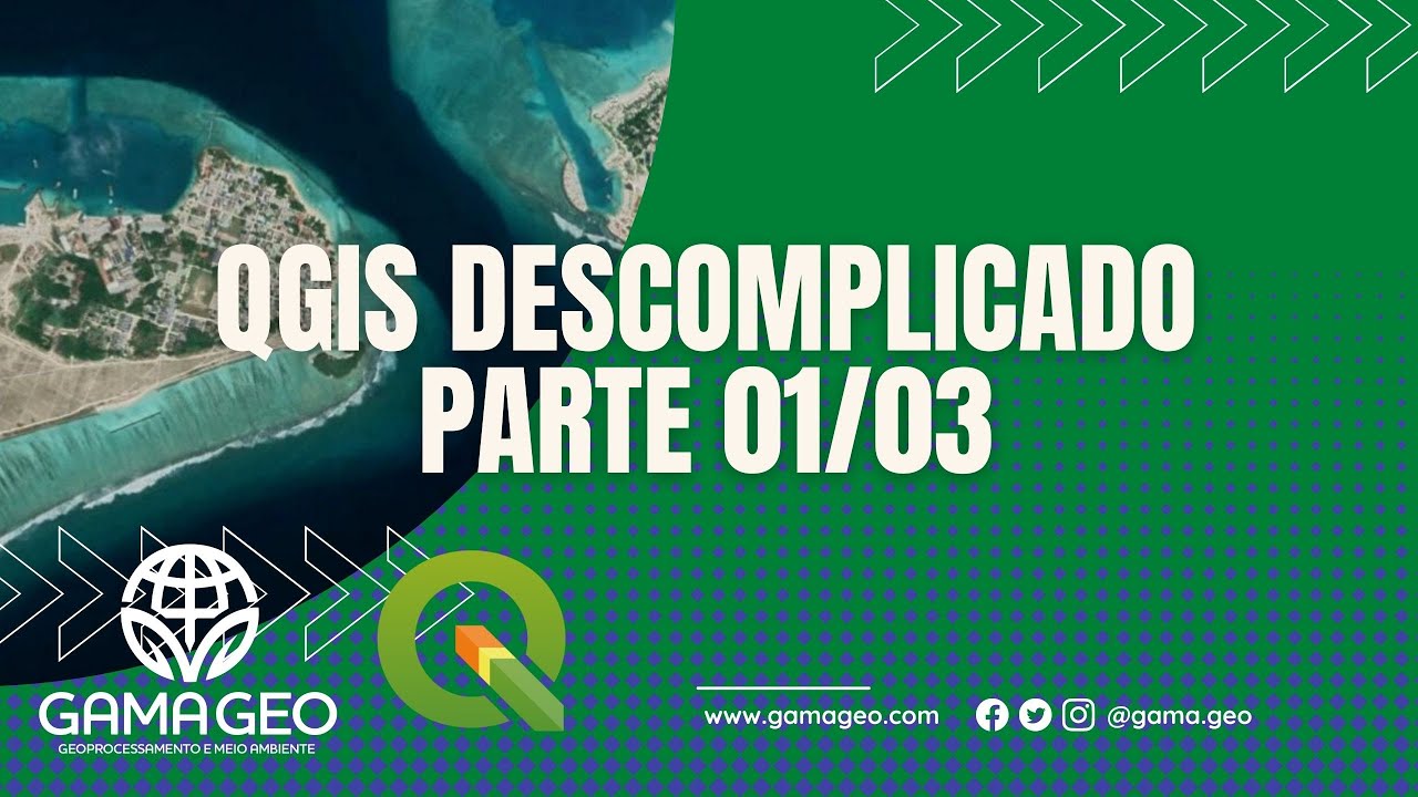 Tutorial COMPLETO de QGis - Parte 01/03 - Download, configuração, complementos e primeiros passos.