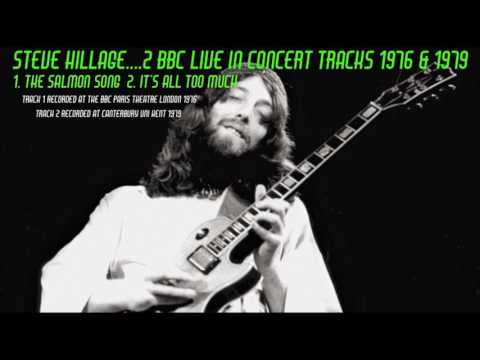 STEVE HILLAGE...2 BBC LIVE IN CONCERT TRACKS 1976 & 1979