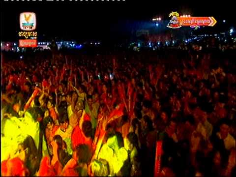 Chhorn Sovannareach@Angkor Beer Concert 2015 at Takmao City 07.03.15