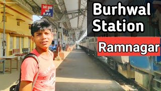 preview picture of video 'Burhwal Station Ramnagar Barabanki | Gwalior barauni mail | 2018'