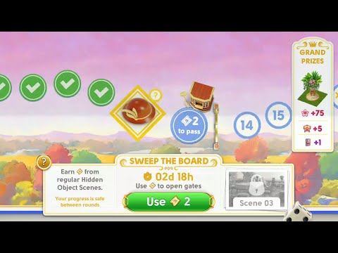 June's journey 731 Sweep the board| today 28/9/22 (scene 3)