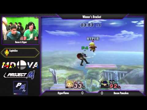 Project M @ Xanadu Jan. 21 - Bacon Pancakes (Ike, Fox) vs. Hyperflame (Lucas)
