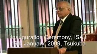 Chidambaram Part II on the inauguation of ISAJ