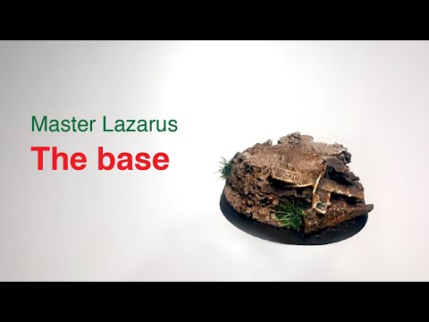 Dark angels Master Lazarus- Making the Base