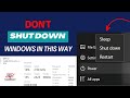 How To Shut Down Computer Properly Windows 11