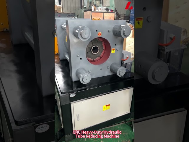 CNC Heavy Duty Hydraulic Tube Reducing Machine Video