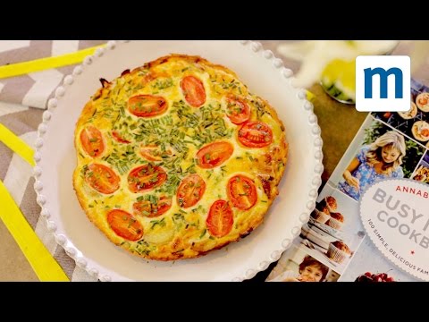 簡単チーズとトマトのフリッタータ｜Annabel Karmel's Busy Mum's Cookbook (Easy cheese and tomato frittata | Annabel Karmel's Busy Mum's Cookbook)
