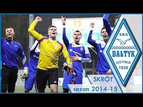 Bałtyk Gdynia - Kaszubia Kościerzyna 1:0 /30.10.2014/ skrót