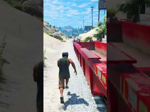 Train with Bike |As gaming #shorts #gta5roleplay