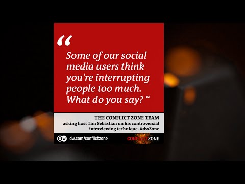 Tim Sebastian "wanted to be a vet" | Conflict Zone