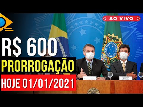 R$ 600 Até o FIM de 2021 ? Ultimas noticias auxilio HOJE 01/01/2021