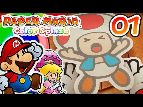 "AHOY, PORT PRISMA!!" - Paper Mario Color Splash - Episode 01