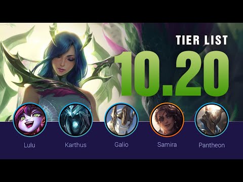 LoL Tier List Patch 10.20 by Mobalytics - League of Legends Season 10