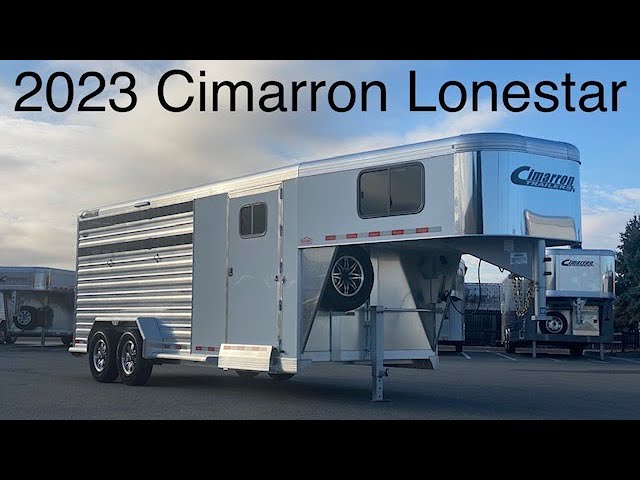 A preview image of the linked video showcasing 2023 Cimarron Lonestar Stock